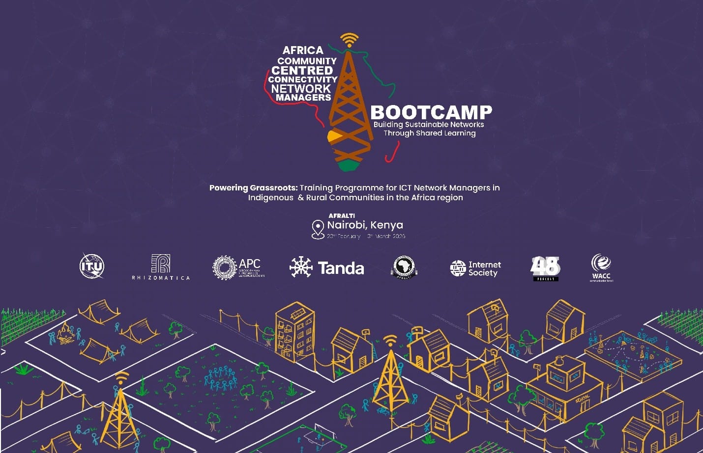 EMPOWERING AFRICA’S DIGITAL FRONTIERS: COMMUNITY NETWORK MANAGERS GATHER IN NAIROBI-23RD FEBRUARY 2026 – 3RD MARCH 2026