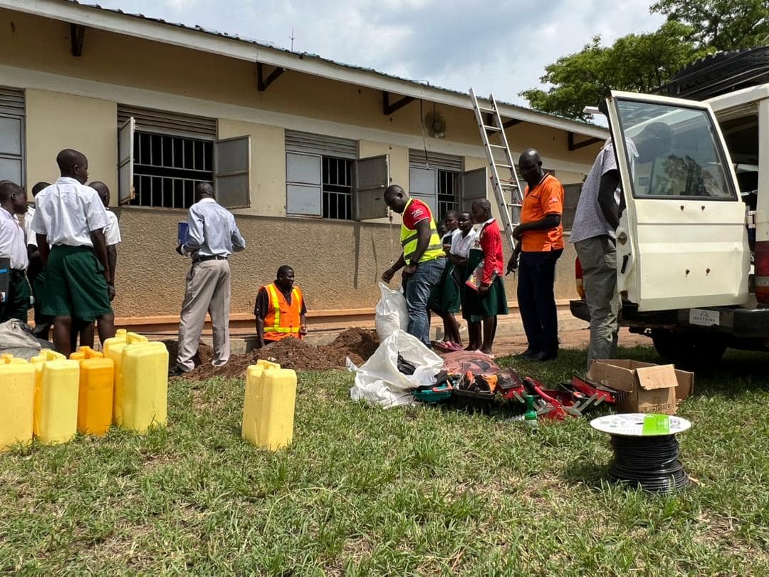 Lightning Arrestor and Earthing Installation at Warocco Kwo Site.
