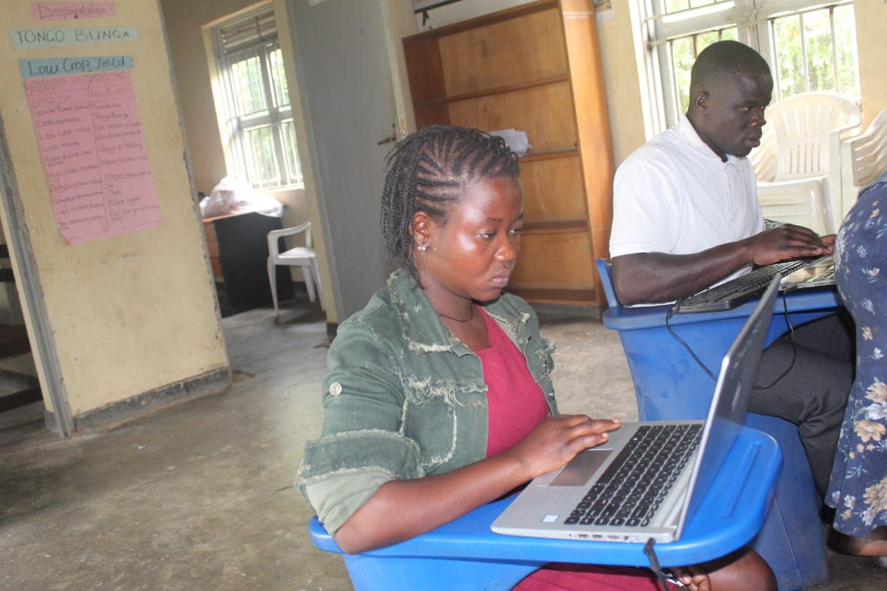 Introducing Digital Literacy training for the youth in the village of Alero in Nwoya District