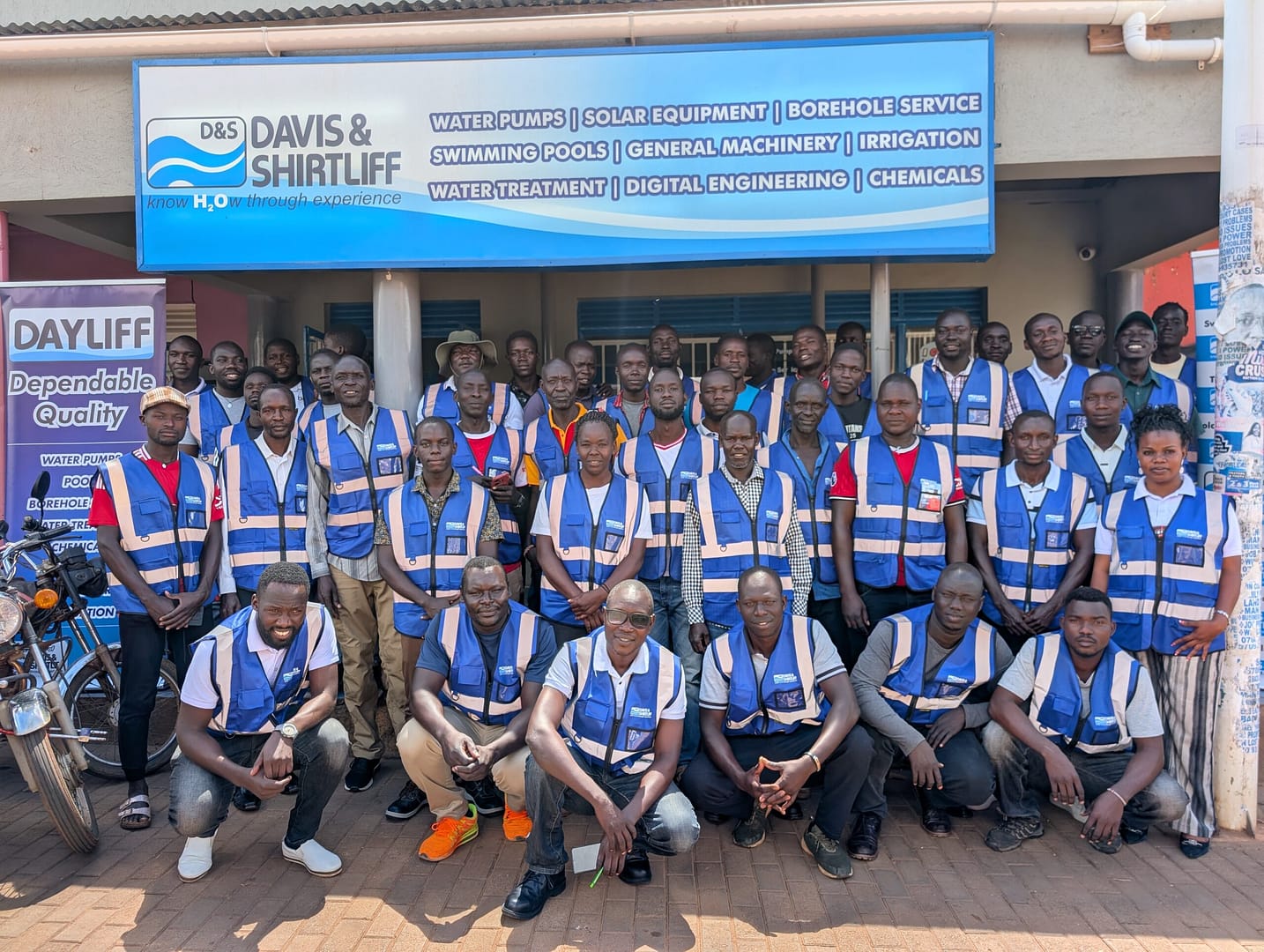 Advancing Solar Excellence: BOSCO Uganda Staff Complete Intensive Technical Training with Davis & Shirtliff.
